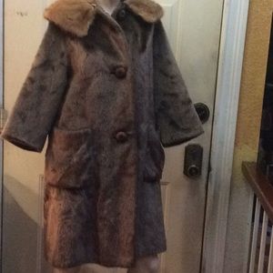 Brown 💕💕faux Fur coat